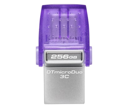 Pendrive (pamięć USB) Kingston 256GB DataTraveler microDuo 3C 200MB/s